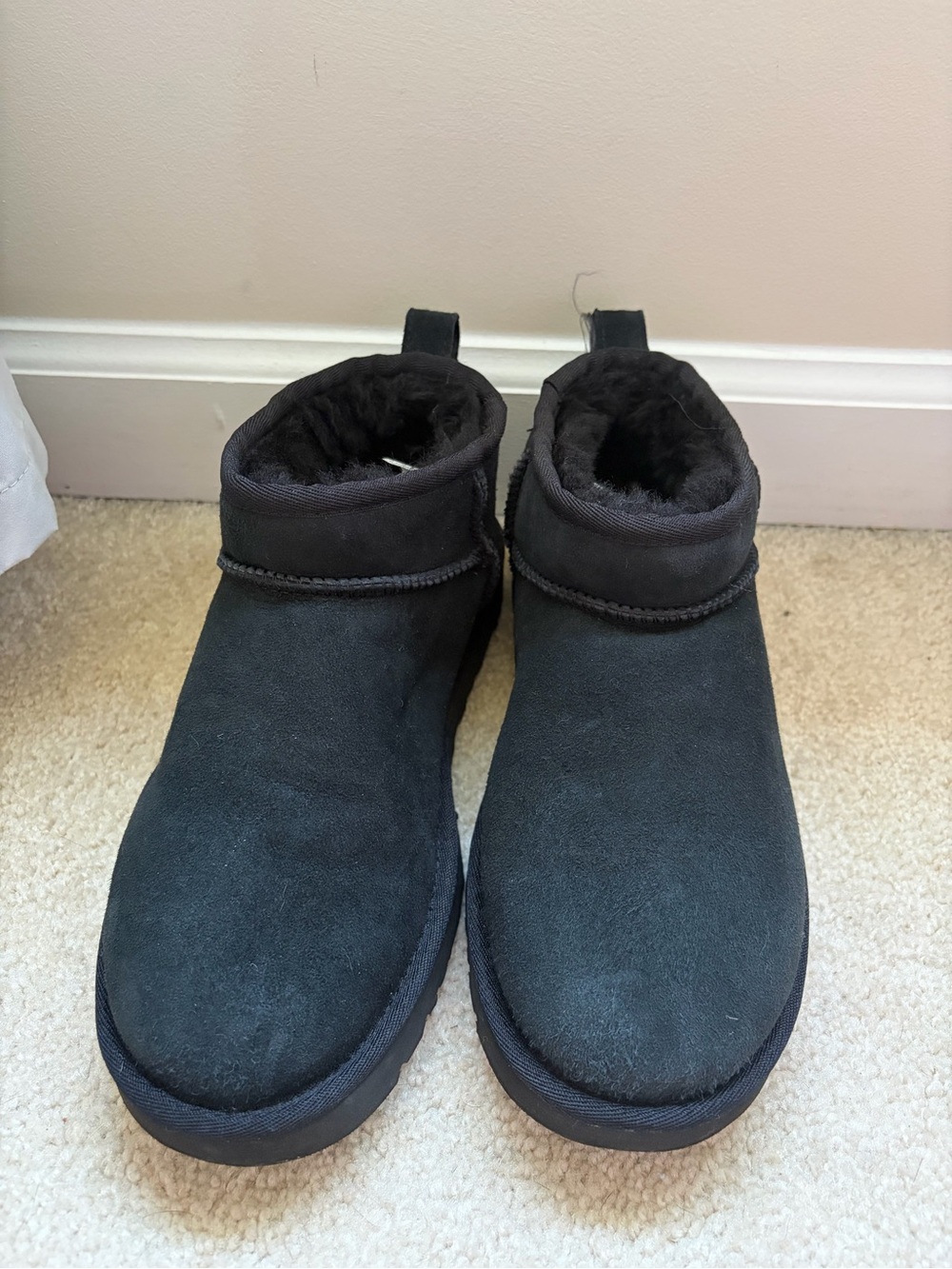Black UGG Mini Boots